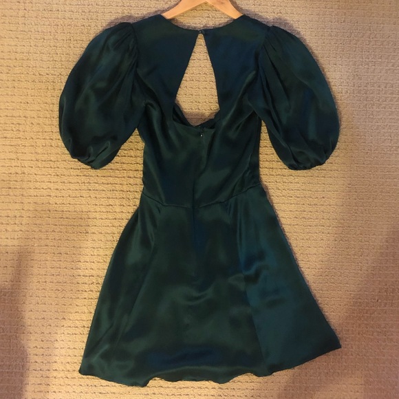 Reformation Lane Dress Silk - Picture 4 of 4